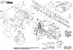 Bosch 0 602 490 439 EXACT 7 Cordless Screw Driver Spare Parts